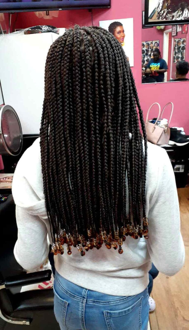 Beaded Box Braids